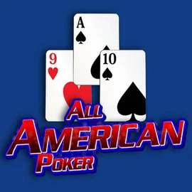 All American Poker slot icon by RTG (Reel Time Gaming), available at Dragonia Casino