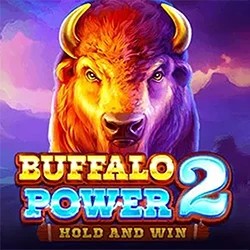 Buffalo Power 2: Hold and Win online game logo by Playson on dragoniaa.es