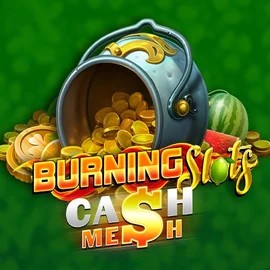 Burning Slots Cash Mesh logo by BF Games at Dragonia Casino