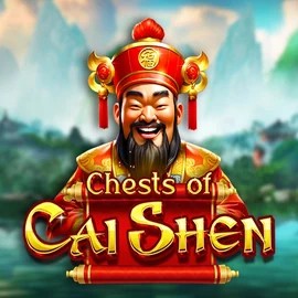 Chests of Cai Shen logo – Slots by Pragmatic Play at Dragonia Casino