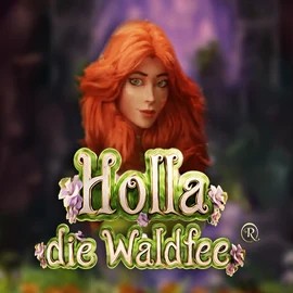 Holla die Waldfee slot logo by Hölle Games at Dragonia Casino