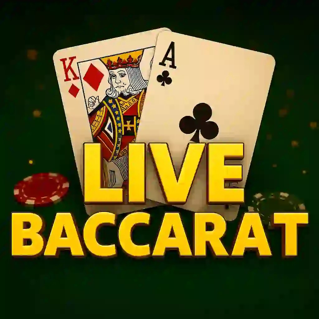 Live Baccarat slot visual from Evolution available on dragoniaa.es