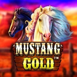 Mustang Gold logo by Pragmatic Play Dragonia Casino