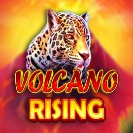Volcano Rising logo by RubyPlay Dragonia Casino